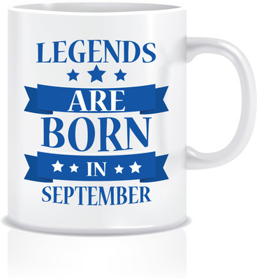 Everyday Desire Legends are Born in September ED096 Ceramic Mug(300 ml), Multicolor
Everyday Desire Legends are Born in September ED096 Ceramic Mug(300 ml), Multicolor