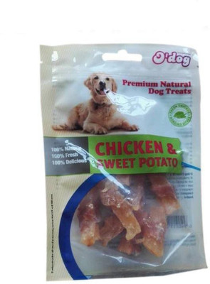 Pets Empire O'Dog Chicken & Sweet Potato Dog Treat (100gms) Chicken Dog Chew(100 g, Pack of 1)
Pets Empire O'Dog Chicken & Sweet Potato Dog Treat (100gms) Chicken Dog Chew(100 g, Pack of 1)