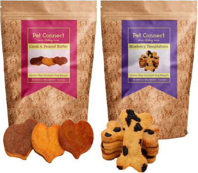 Pet Connect Hand-Baked Gluten Free Dog Biscuits-Carob+Peanut Butter+Blueberry (Pack Of Two) Chocolate, Peanut Butter, Blueberry Dog Treat(500 g, Pack of 2)
Pet Connect Hand-Baked Gluten Free Dog Biscuits-Carob+Peanut Butter+Blueberry (Pack Of Two) Chocolate, Peanut Butter, Blueberry Dog Treat(500 g, Pack of 2)