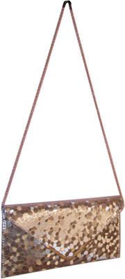 Genious Girls Evening/Party Silver Acrylic Sling Bag