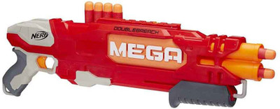 Funskool Nerf N-Strike Elite DoubleBreach Blaster(Red)