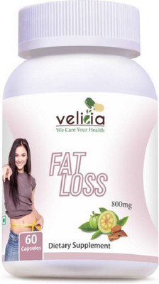 Velicia Natural Fat Loss Supplement Capsules With Detoxification & Skin Rejuvenation(60 No)
Velicia Natural Fat Loss Supplement Capsules With Detoxification & Skin Rejuvenation(60 No)