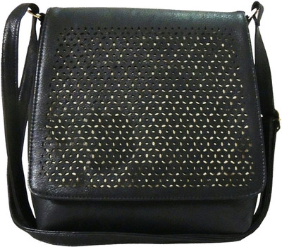 Faijan Fashions Sling Bag(Black)