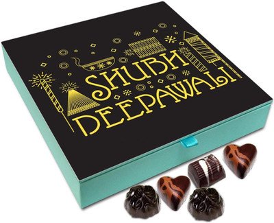 Chocholik Diwali Gift - Shubh Deepawali To Everyone Chocolate Box - 9pc Truffles(108 g)
Chocholik Diwali Gift - Shubh Deepawali To Everyone Chocolate Box - 9pc Truffles(108 g)