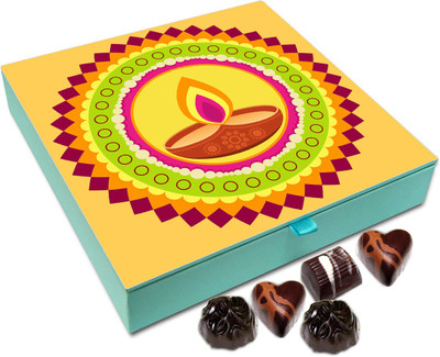 Chocholik Diwali Gift Box - Have A Beautiful And Calm Diwali Chocolate Box - 9pc Truffles(108 g)
Chocholik Diwali Gift Box - Have A Beautiful And Calm Diwali Chocolate Box - 9pc Truffles(108 g)