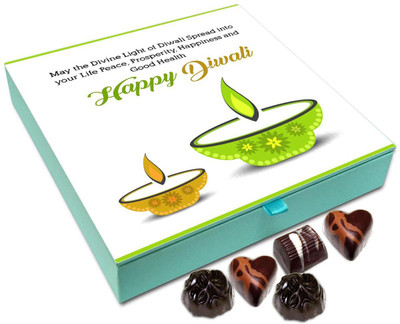 Chocholik Diwali Gift - May The Divine Light Of Diwali Fill Your Life With Prosperity Chocolate Box - 9pc Truffles(108 g)
Chocholik Diwali Gift - May The Divine Light Of Diwali Fill Your Life With Prosperity Chocolate Box - 9pc Truffles(108 g)