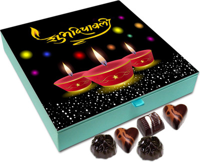 Chocholik Diwali Gift - Shubh Deepawali To All The Near And Dear Chocolate Box - 9pc Truffles(108 g)
Chocholik Diwali Gift - Shubh Deepawali To All The Near And Dear Chocolate Box - 9pc Truffles(108 g)
