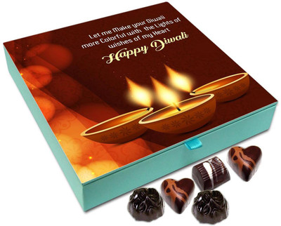 Chocholik Diwali Gift - Let Me Make Your Diwali More Colorful Chocolate Box - 9pc Truffles(108 g)
Chocholik Diwali Gift - Let Me Make Your Diwali More Colorful Chocolate Box - 9pc Truffles(108 g)