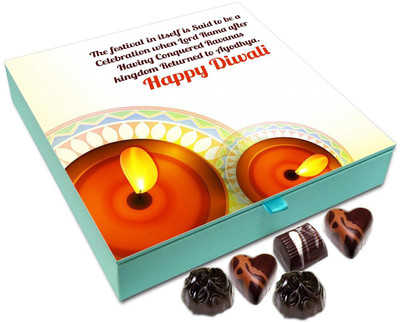 Chocholik Diwali Gift Box - Diwali The Festival Of Victory Over Evil Chocolate Box - 9pc Truffles(108 g)
Chocholik Diwali Gift Box - Diwali The Festival Of Victory Over Evil Chocolate Box - 9pc Truffles(108 g)