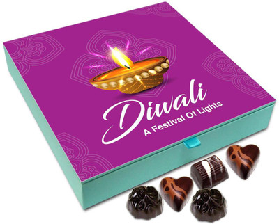 Chocholik Diwali Gift Box - Diwali The Beautiful Festival Of Light Chocolate Box - 9pc Truffles(108 g)
Chocholik Diwali Gift Box - Diwali The Beautiful Festival Of Light Chocolate Box - 9pc Truffles(108 g)