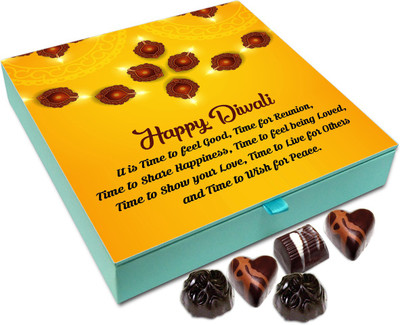 Chocholik Diwali Gift - Diwali Is A Time For Family Reunion Chocolate Box - 9pc Truffles(108 g)
Chocholik Diwali Gift - Diwali Is A Time For Family Reunion Chocolate Box - 9pc Truffles(108 g)