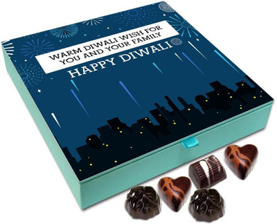 Chocholik Diwali Gift - Warm Diwali Wish For You And Your Family Chocolate Box - 9pc Truffles(108 g)
Chocholik Diwali Gift - Warm Diwali Wish For You And Your Family Chocolate Box - 9pc Truffles(108 g)
