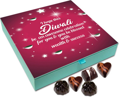 Chocholik Diwali Gift - I Hope This Diwali Be An Awesome Celebration For You Chocolate Box - 9pc Truffles(108 g)
Chocholik Diwali Gift - I Hope This Diwali Be An Awesome Celebration For You Chocolate Box - 9pc Truffles(108 g)