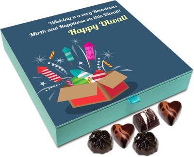 Chocholik Diwali Gift Box - Wishing You Lots Of Smile And Success This Diwali Chocolate Box - 9pc Truffles(108 g)
Chocholik Diwali Gift Box - Wishing You Lots Of Smile And Success This Diwali Chocolate Box - 9pc Truffles(108 g)