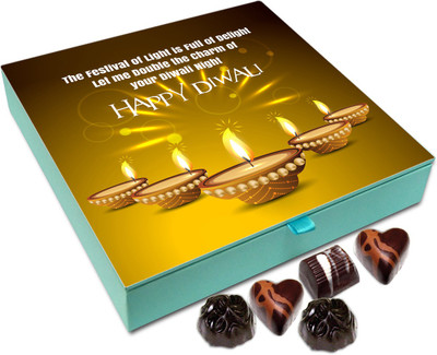 Chocholik Diwali Gift Box - The Festival Of Diwali Is Full Of Delight Chocolate Box - 9pc Truffles(108 g)
Chocholik Diwali Gift Box - The Festival Of Diwali Is Full Of Delight Chocolate Box - 9pc Truffles(108 g)