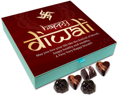 Chocholik Diwali Gift Box - Wish You A Very Healthy And Wealthy Diwali Chocolate Box - 9pc Truffles(108 g)
Chocholik Diwali Gift Box - Wish You A Very Healthy And Wealthy Diwali Chocolate Box - 9pc Truffles(108 g)