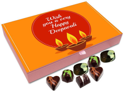 Chocholik Diwali Gift - Wish You A Very Entertaining And Prosperous Diwali Chocolate Box - 12pc Truffles(144 g)
Chocholik Diwali Gift - Wish You A Very Entertaining And Prosperous Diwali Chocolate Box - 12pc Truffles(144 g)