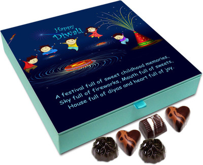 Chocholik Diwali Gift - The Festival Of Diwali Is Full Of Fireworks And Sweets Chocolate Box - 9pc Truffles(108 g)
Chocholik Diwali Gift - The Festival Of Diwali Is Full Of Fireworks And Sweets Chocolate Box - 9pc Truffles(108 g)