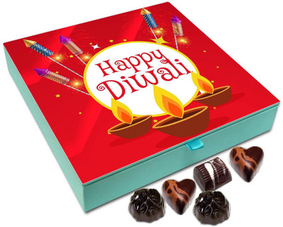 Chocholik Diwali Gift - Happy Diwali To My Best Friend Chocolate Box - 9pc Truffles(108 g) 
Chocholik Diwali Gift - Happy Diwali To My Best Friend Chocolate Box - 9pc Truffles(108 g)