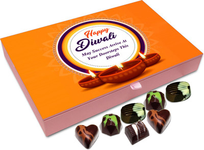 Chocholik Diwali Gift - May Success Arrive At Your Doorstep This Diwali Chocolate Box - 12pc Truffles(144 g)
Chocholik Diwali Gift - May Success Arrive At Your Doorstep This Diwali Chocolate Box - 12pc Truffles(144 g)