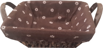 Welhous Jute Fruit & Vegetable Basket(Brown)