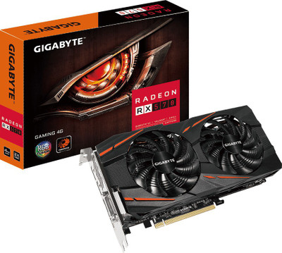 Gigabyte AMD/ATI RX 570 4 GB GDDR5 Graphics Card