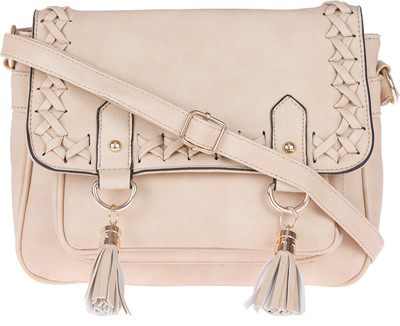 Fur Jaden Sling Bag(Beige)