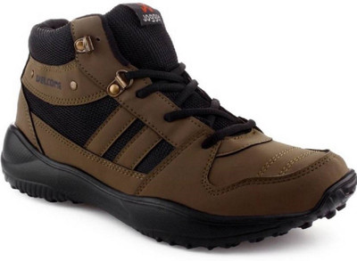 Welcome Running Shoes For Men(Brown, Mouse