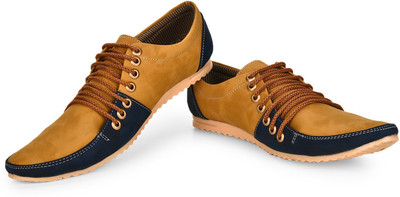 Essence Lace Sneakers For Men(Beige
