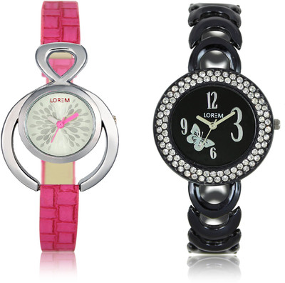 LOREM W06-201-205 New Stylish Best Designer Combo Hand Watch - For Women