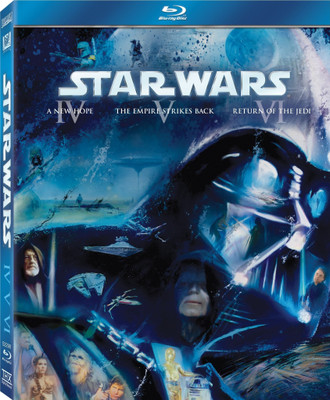 Star Wars: Original Trilogy - Blu-ray - A New Hope / The Empire Strikes Back / Return of the Jedi(Blu-ray English)