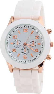 keepkart GENEVA Platinum White Silicon Strap Analouge Watch For Boys And Girls Watch - For Men & Women
keepkart GENEVA Platinum White Silicon Strap Analouge Watch For Boys And Girls Watch - For Men & Women