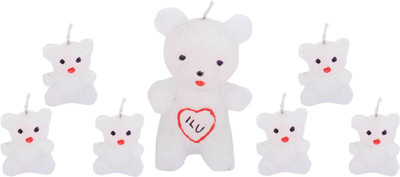 Pancikaa TEDDY SHAPED HANDMADE ( 5.5 X 7 X 10 PURELY MADE IN INDIA ) Candle(White, Pack of 7)
Pancikaa TEDDY SHAPED HANDMADE ( 5.5 X 7 X 10 PURELY MADE IN INDIA ) Candle(White, Pack of 7)
