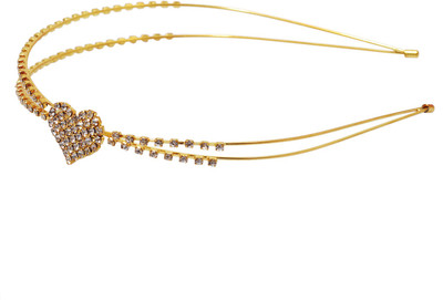 Anand Suit Collection NA Head Band(Gold)