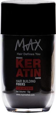 Maxhairstudio MAX Keratin Hair Building Fibers For Women-Dark Brown 12gm Soft Hold Hair Volumizer Hair Fiber(12 g)
Maxhairstudio MAX Keratin Hair Building Fibers For Women-Dark Brown 12gm Soft Hold Hair Volumizer Hair Fiber(12 g)