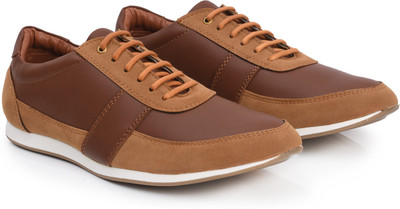 Rozo Casuals For Men(Tan, White