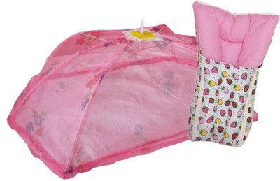 Dolphin52 MOSQUITO NET AND BABY CARRY BED(Multicolor)