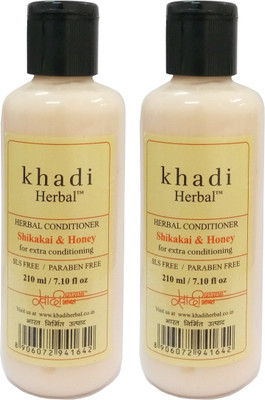 Khadi Herbal Shikakai & Honey Conditioner (SLS & Paraben Free)(420 ml)
Khadi Herbal Shikakai & Honey Conditioner (SLS & Paraben Free)(420 ml)
