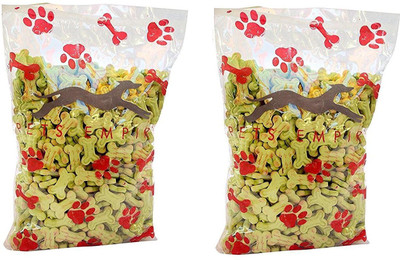 Pets Empire Dog Veg Biscuits With Spinach + Calcium + Vitamin D 1 Kg Poly Pack Green biscuits ( Pack of 2 ) Cod Dog Chew(1030 g, Pack of 1)
Pets Empire Dog Veg Biscuits With Spinach + Calcium + Vitamin D 1 Kg Poly Pack Green biscuits ( Pack of 2 ) Cod Dog Chew(1030 g, Pack of 1)