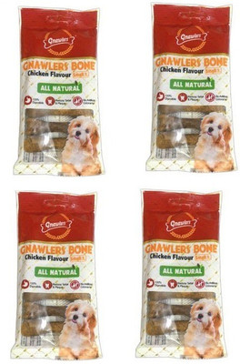 Gnawlers Chicken Bone Small 4 in 1 (Pack of 4) By Pawsitively Pet Care Chicken Dog Treat(400 g, Pack of 4)
Gnawlers Chicken Bone Small 4 in 1 (Pack of 4) By Pawsitively Pet Care Chicken Dog Treat(400 g, Pack of 4)