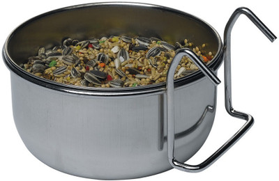 Birds' Park Birds Cup Stainless steel in chrome hook (Good for Finch Lovebirds & Budgerigars Bowl Steel Pet Bowl(140 ml Steel)
Birds' Park Birds Cup Stainless steel in chrome hook (Good for Finch Lovebirds & Budgerigars Bowl Steel Pet Bowl(140 ml Steel)