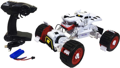 Emob 2.4 GHz Full Function Radio Control Tigers Brave Heart Rock Climbing Four Wheel Car(Multicolor)