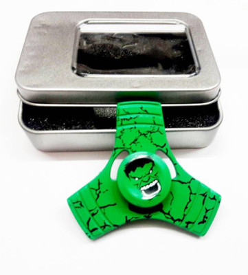 S.Blaze Metal Green Hulk fidget Spinner for Kids & Adults(Green)