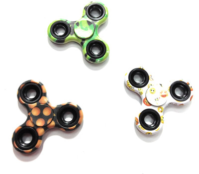 KAUSAL KF 3D PRINTED Amazing Colorfull Retro Graphic Print fidget Hand spinner toy PACK OF-3(Multicolor)
KAUSAL KF 3D PRINTED Amazing Colorfull Retro Graphic Print fidget Hand spinner toy PACK OF-3(Multicolor)