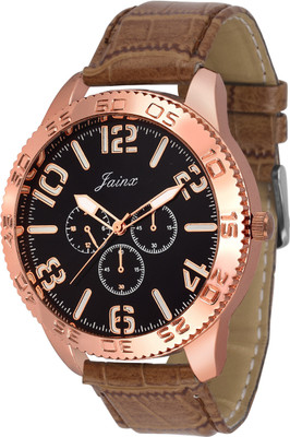 JAINX Black Dail Mens Watch Vivo Black Dial Watch - For Men