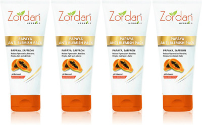 ZORDAN PAPAYA ANTI BLEMISH FACE PACK (60GM*4)(240 g)