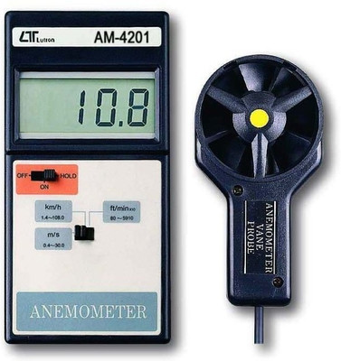 Lutron AM-4201 Digital Anemometer along with Calibration Certificate + 12 Months Warranty Digital Anemometer
Lutron AM-4201 Digital Anemometer along with Calibration Certificate + 12 Months Warranty Digital Anemometer