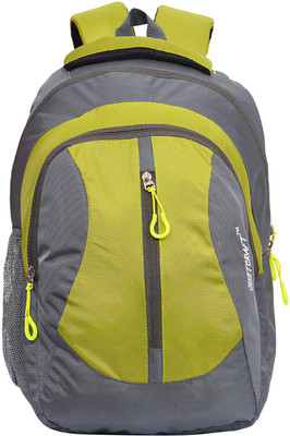 Justcraft Foldy 25 L Backpack(Grey, Green), Grey;parrot green