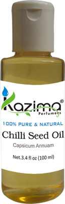 KAZIMA Chilli Seed Essential Oil (100ML) 100% Pure Natural & Undiluted For Skin care & Hair treatment(100 ml)
KAZIMA Chilli Seed Essential Oil (100ML) 100% Pure Natural & Undiluted For Skin care & Hair treatment(100 ml)