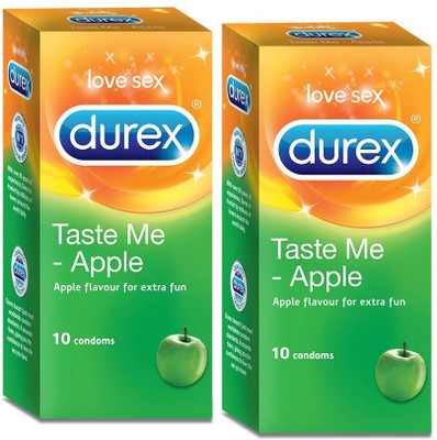 Durex Green Apple Condom(Set of 2, 20S)